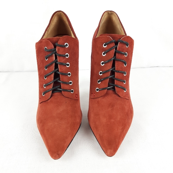 L.A.M.B. LACE UP ANKLE BOOTIES - Picture 6 of 16